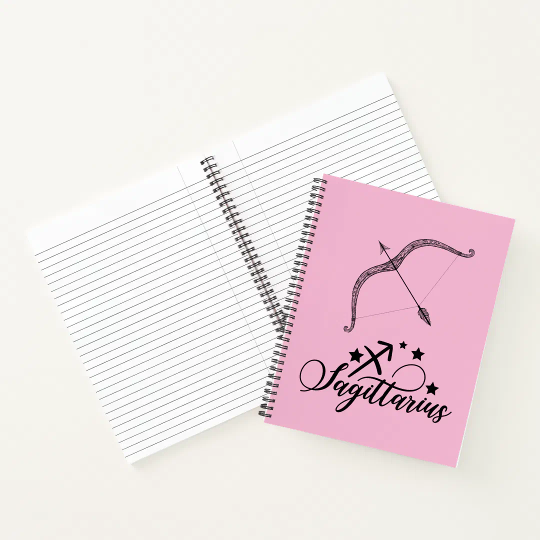 Sagittarius notebook
