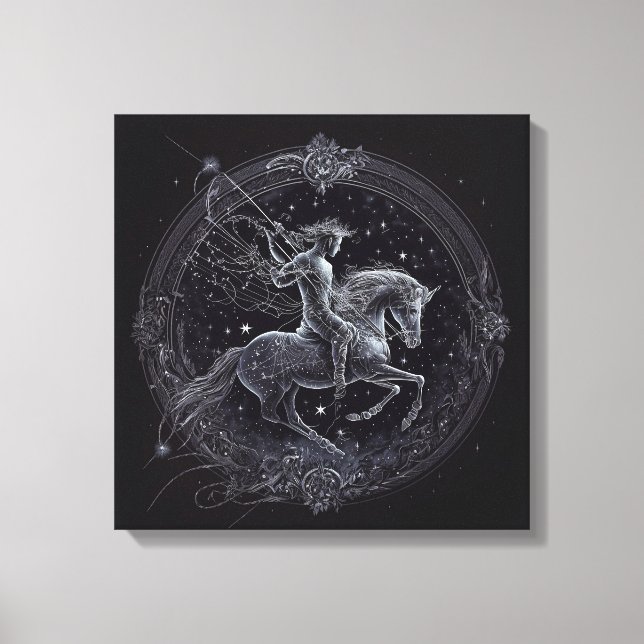 Sagittarius—November 22-December 21 Canvas Print (Front)