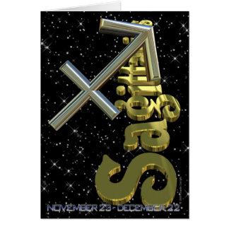 Sagittarius - November 23 to December 21 Cards