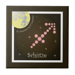 Sagittarius November 23 to December 21 Tile