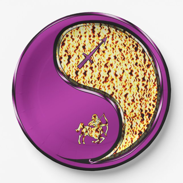 Sagittarius Paper Plates (Front)