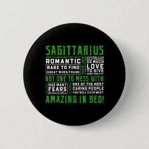 Sagittarius Personality Quote Astrology Funny Button