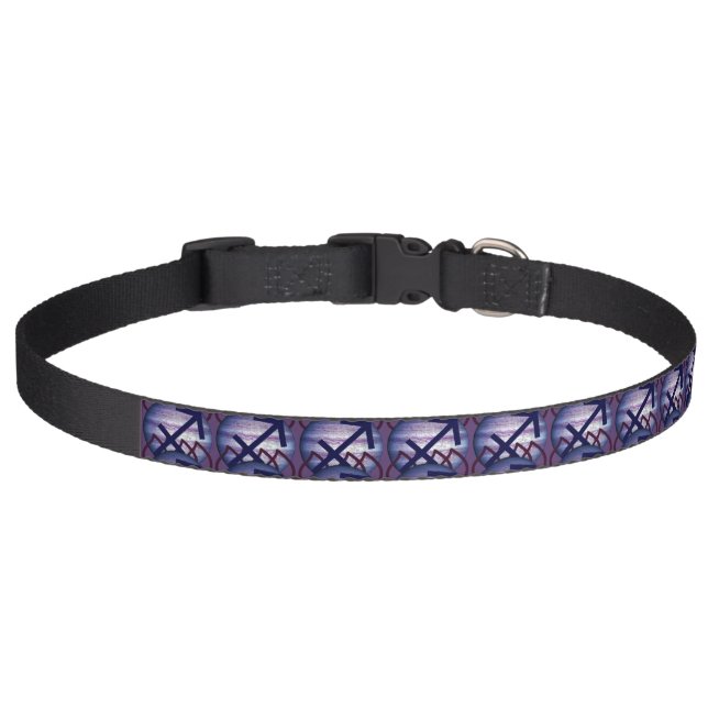 Sagittarius Pet Collar (Front)