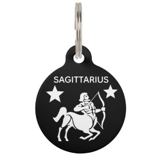 Sagittarius Pet ID Tag