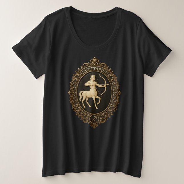 Sagittarius/ Pick your size  Plus Size T-Shirt (Design Front)