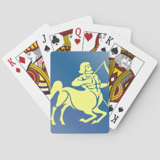 Sagittarius Poker Cards