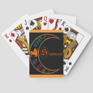 Sagittarius Poker Cards