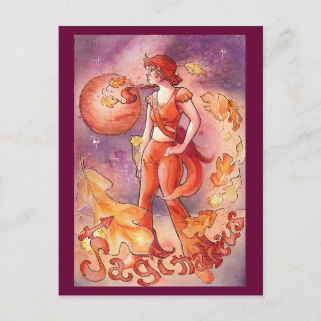 Sagittarius Postcard (Front)