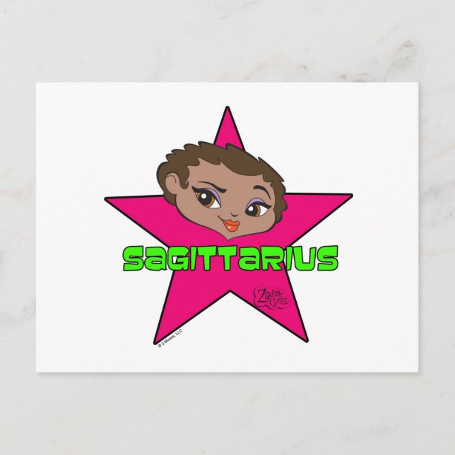 Sagittarius Postcard (Front)