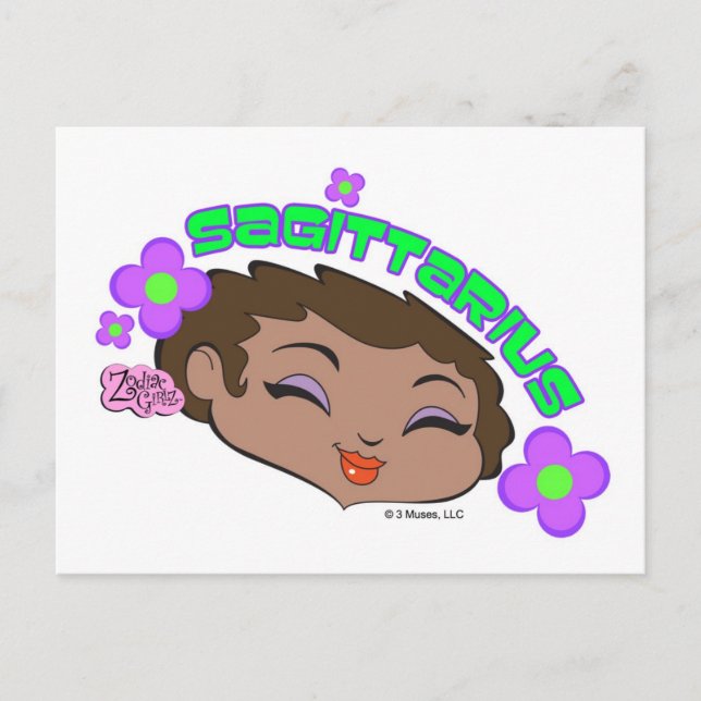 Sagittarius Postcard (Front)
