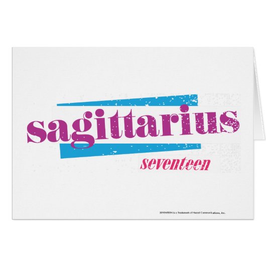 Sagittarius Purple Cards (Front Horizontal)