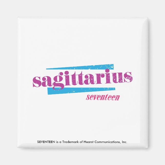 Sagittarius Purple Magnet (Front)
