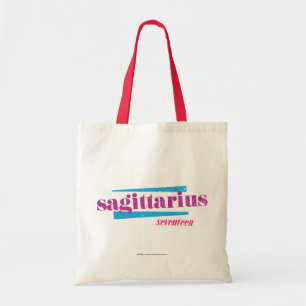 Sagittarius Purple Tote Bag