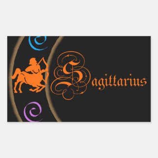 Sagittarius Rectangular Sticker