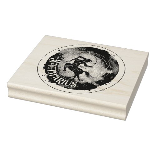 Sagittarius Rubber Stamp