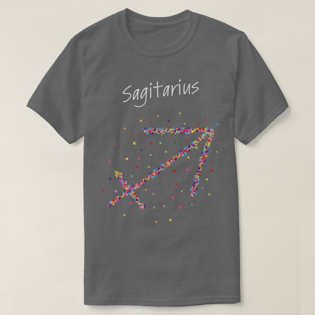 Sagittarius Sagitarius Zodiac ASTRO T-Shirt (Design Front)