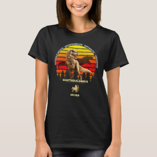 Sagittarius Saurus Zodiac Archer (Nov 22 Dec 21) T-Shirt