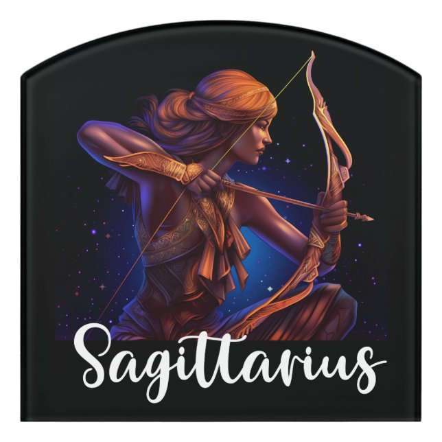 Sagittarius Sign (Contour Front)
