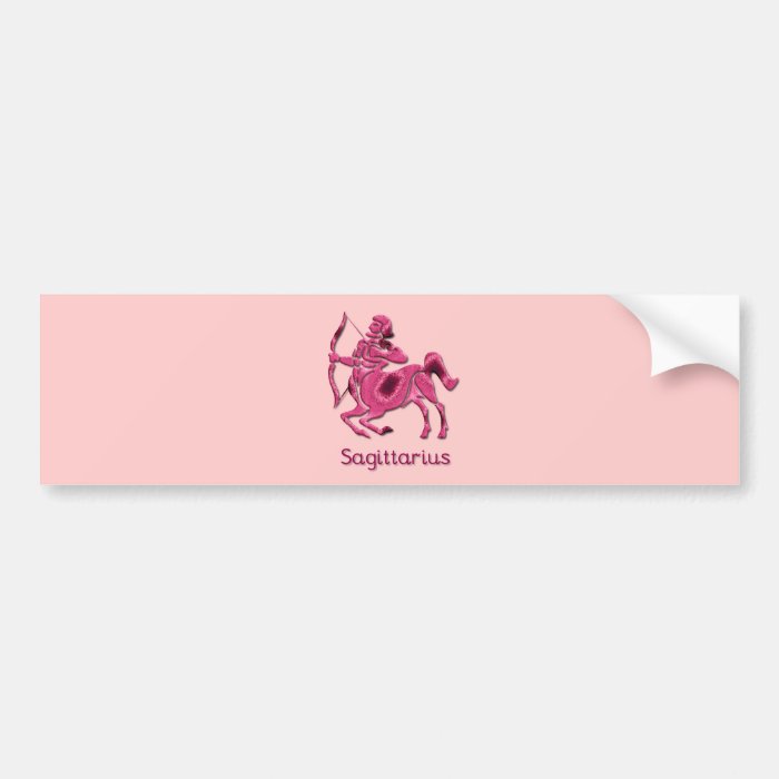 Sagittarius Sign Bumper Sticker