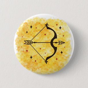 Sagittarius Sign Button