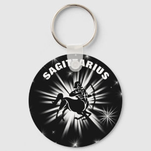 Sagittarius sign keychain