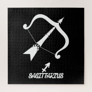 Sagittarius Silhouette Jigsaw Puzzle