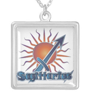 Sagittarius Silver Plated Necklace