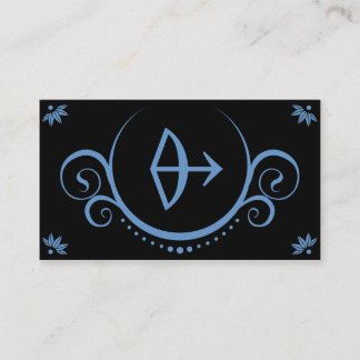 sagittarius sophistications business card