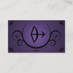 sagittarius sophistications business card
