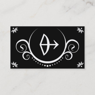 sagittarius sophistications business card