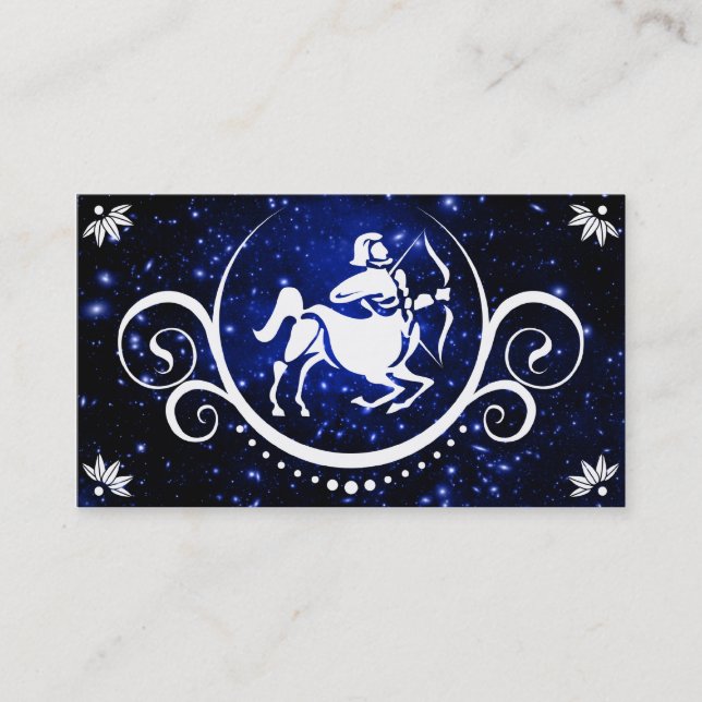 sagittarius sophistications business card (Front)