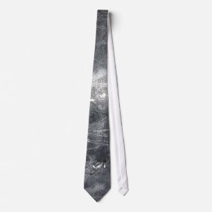 Sagittarius Symbol Grunge Distressed Steel Style Neck Tie