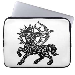 Sagittarius — The Archer by BurnsInHell Laptop Sleeve