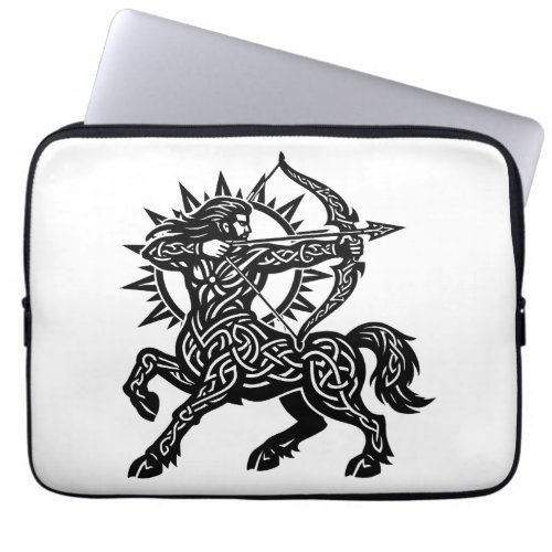Sagittarius — The Archer by BurnsInHell Laptop Sleeve