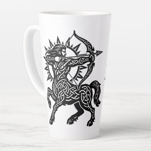 Sagittarius — The Archer by BurnsInHell Latte Mug