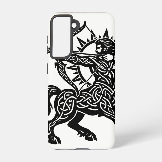 Sagittarius — The Archer by BurnsInHell Samsung Galaxy Case (Back)