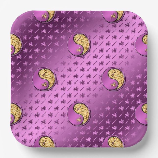 Sagittarius the Archer Paper Plates (Front)