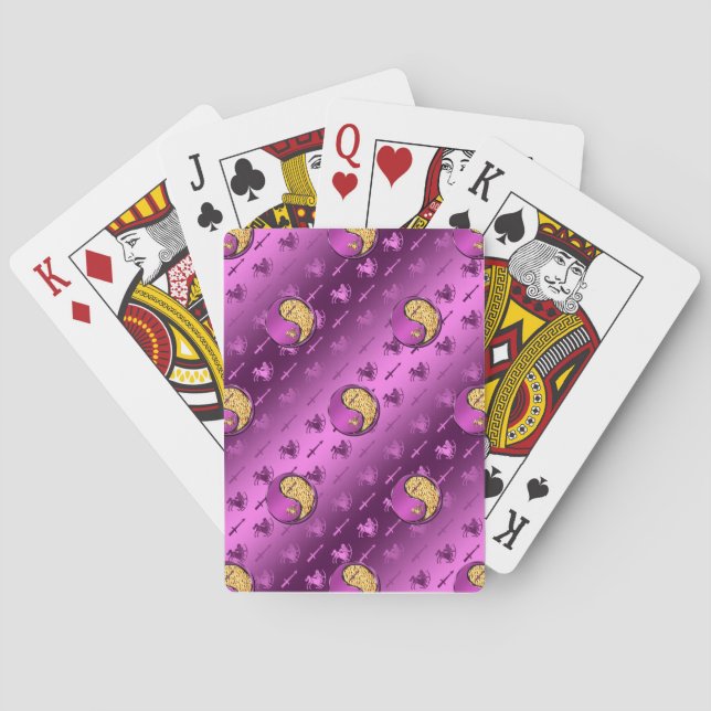 Sagittarius the Archer Poker Cards (Back)