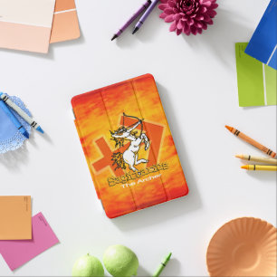Sagittarius The Archer zodiac fire orange iPad Mini Cover