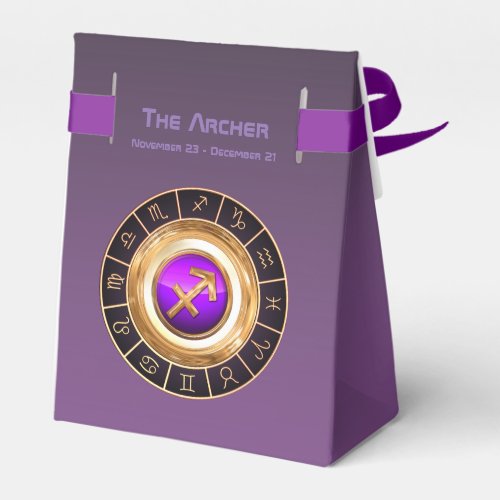 Sagittarius _ The Archer Zodiac Sign Favor Boxes