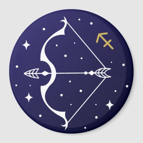 Sagittarius the Archer Zodiac Sign Magnet