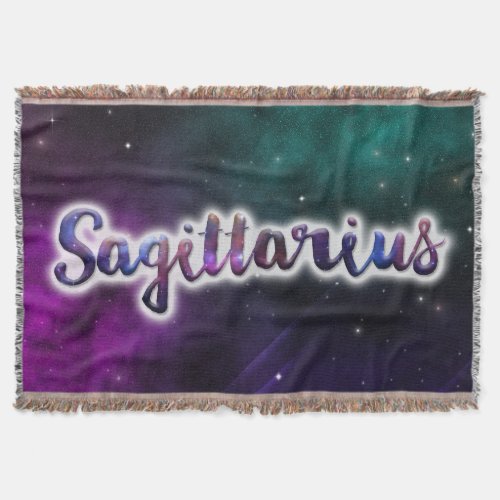 Zodiac Throw Blankets Unique Gift for Someone Special