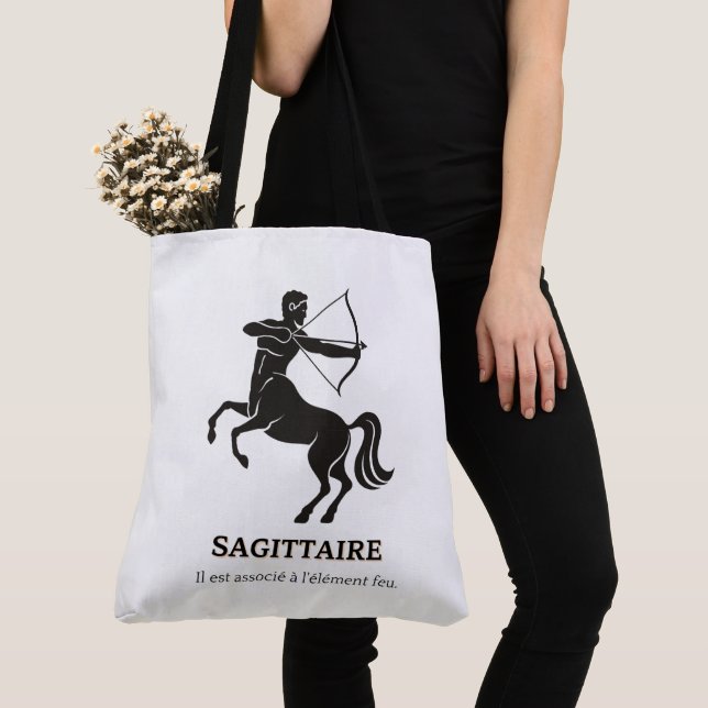 Sagittarius Tote Bag (Close Up)