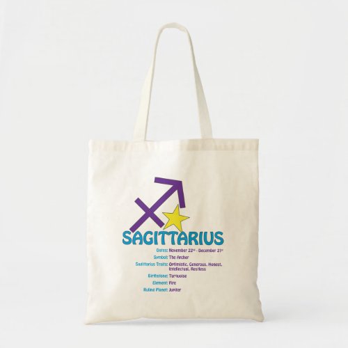 Sagittarius Traits Tote