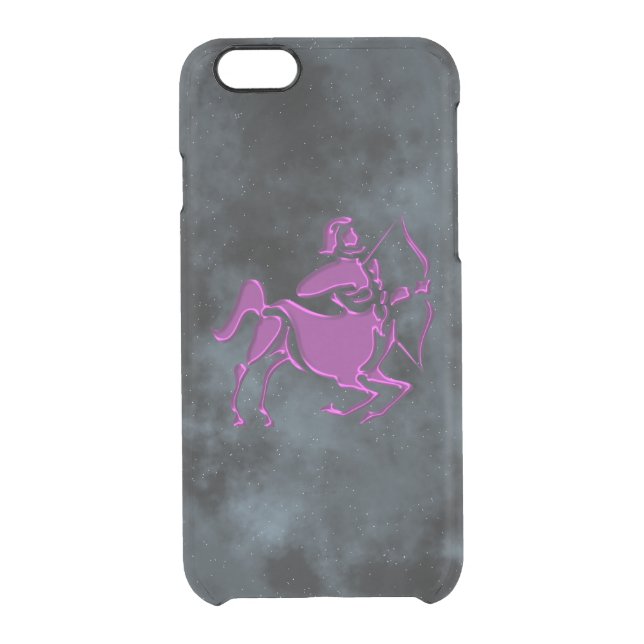 Sagittarius Uncommon iPhone Case (Back)