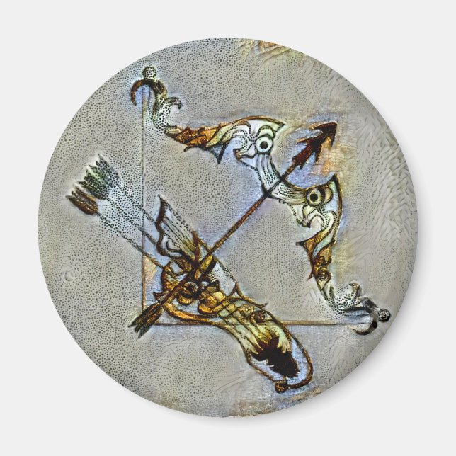 Sagittarius Venice Magnet (Front)