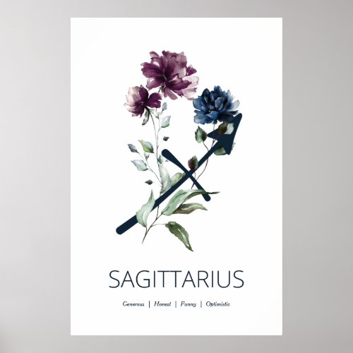 Sagittarius Wall Art Print