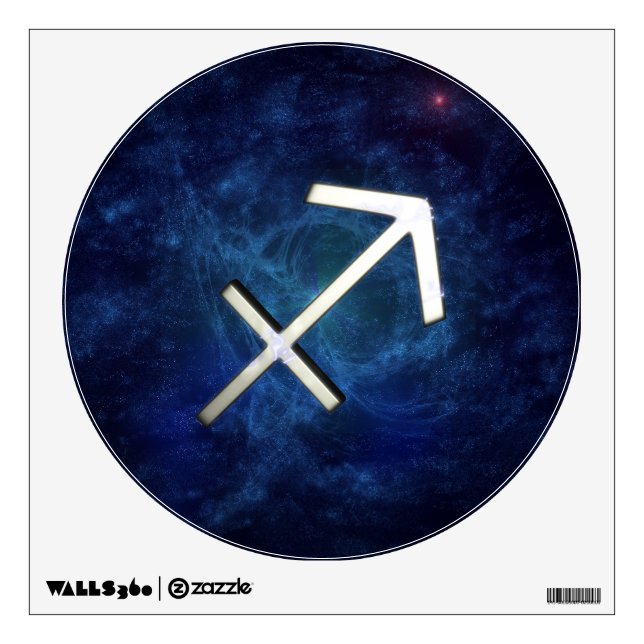 Sagittarius Wall Sticker (Front)