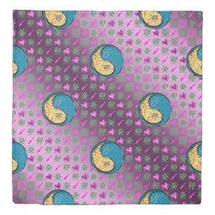 Sagittarius & Water Rabbit Duvet Cover
