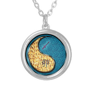 Sagittarius & Water Rabbit Silver Plated Necklace